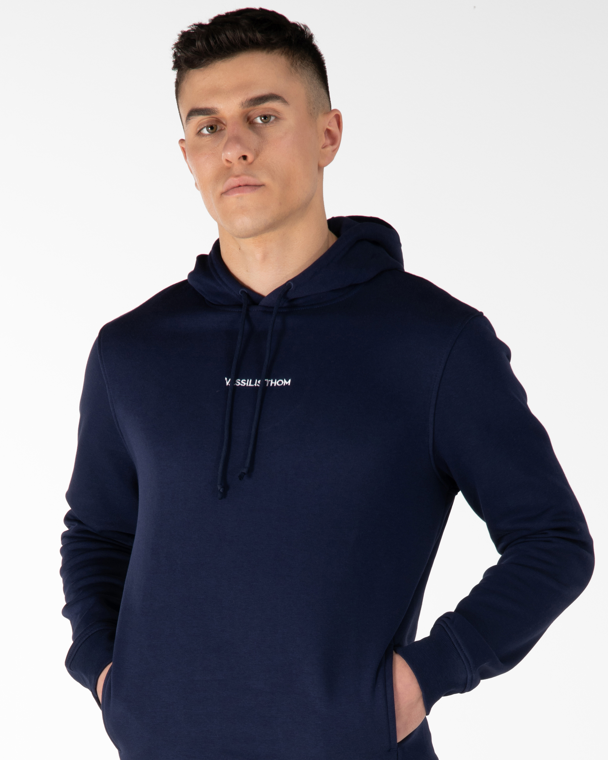 Trademark Navy Blue Hoodie (Organic) - VassilisThom